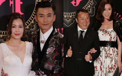 Xa Thi Mạn xuất hiện gợi cảm trong đám cưới "trai hư TVB" Trần Sơn Thông nhưng không ngờ lại sánh đôi với Tăng Chí Vỹ