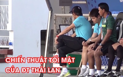 Báo Thái tố kênh truyền thông Việt Nam quay lén chiến thuật của HLV U22 Thái Lan
