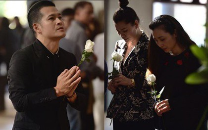 Việt Tú, Xuân Bắc cùng nhiều nghệ sĩ Việt xót xa tới dự đám tang của con gái đạo diễn "Những ngọn nến trong đêm"