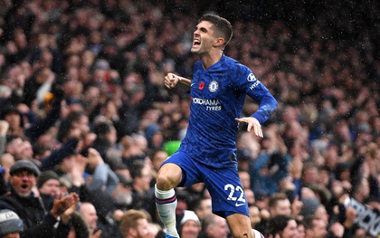 "Đội trưởng Mỹ" Pulisic bùng nổ, Chelsea tiếp tục bay cao tại giải Ngoại hạng Anh