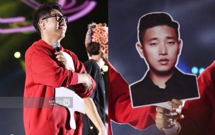 Hình ảnh ấm lòng fanmeeting Running Man tại Sài Gòn: Ji Suk Jin ôm chặt tấm hình Gary trong tiếng hò hét của fan Việt