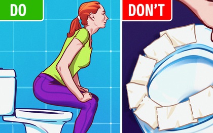 Lý do chúng ta nên bỏ ngay thói quen lót giấy khi đi toilet công cộng: Nó chẳng ý nghĩa gì đâu
