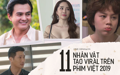 11 nhân vật gây sốt màn ảnh Việt 2019: Chướng mắt nhất phải kể đến chị em tiểu tam Nhã - Trà