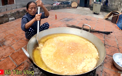 Lại toang rồi: cơm cháy siêu to khổng lồ của Bà Tân Vlog vỡ tan tành, một lần nữa bà lại thất bại rồi!