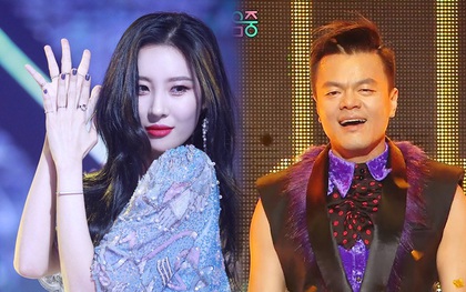 Lâu lắm mới thấy "ông trùm JYP" Park Jin Young trở lại show âm nhạc nhưng phản ứng của Sunmi lại giật hết toàn bộ spotlight làm fan cười ngất