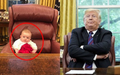 Cháu út của Tổng thống Trump gây sốt trên mạng với vẻ ngoài và thần thái không thể xem thường được
