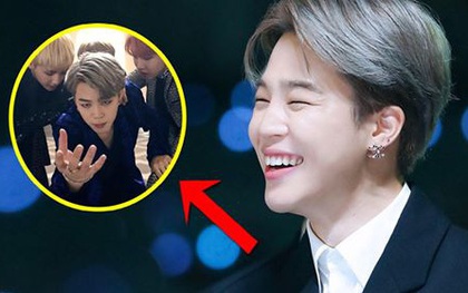 Jimin (BTS) nghe đàn em cover nhạc của mình là lập tức "vào dáng" nhảy theo luôn, đúng là cái tính "ông hoàng vũ đạo" đã ăn vào máu!