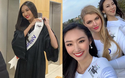 Cô sinh viên Việt đoạt vương miện Hoa hậu Sinh viên Thế giới 2019: Makeup & style đều xuất sắc; lấn át đối thủ mỗi khi chung khung hình