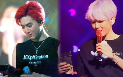 Cầm nhầm còn hơn bỏ sót: Fan ném thẳng iPhone 11 Pro nguyên seal lên sân khấu tưởng cho Suho (EXO), té ra là của Baekhyun!