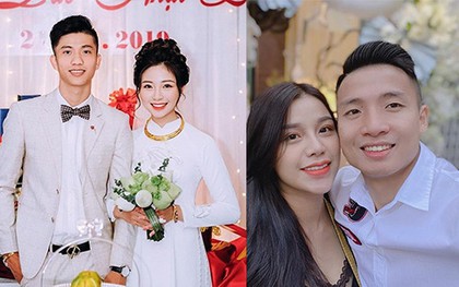 Vợ Bùi Tiến Dũng và vợ Phan Văn Đức cùng tỏ tình với chồng: Con gái tên "Linh" đều ngọt ngào thế sao?