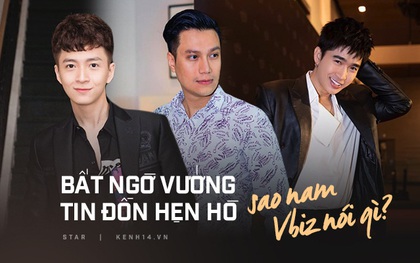 Muôn kiểu sao nam Vbiz phản ứng trước tin đồn hẹn hò: Việt Anh cực gắt, Thanh Bình thẳng thắn, lầy nhất là Ngô Kiến Huy!