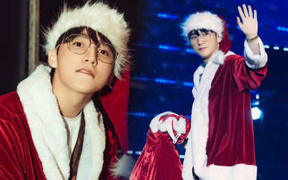 Sơn Tùng M-TP chính là "anh già" Noel đẹp trai nhất đêm qua, tặng quà nhưng không quên "cà khịa" fan: "Lên đây mà hát này!"