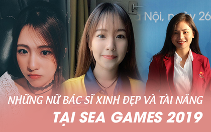 "Đại chiến" nhan sắc chẳng kém hot girl của những cô nàng bác sĩ trị liệu Việt Nam - Thái Lan tại SEA Games 2019