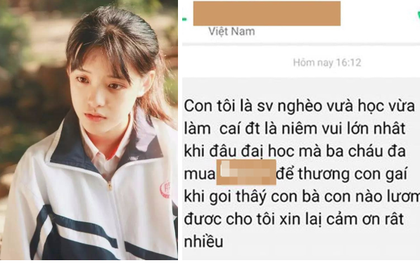 Cay mắt dòng tin nhắn người mẹ gửi kẻ trộm điện thoại: "Con tôi là sinh viên nghèo, vừa học vừa làm. Ai lượm được cho tôi xin lại..."