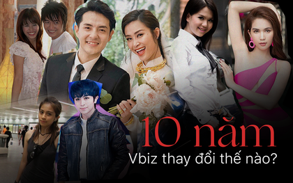 Showbiz Việt thay đổi sau 10 năm: Thế hệ idol cũ đã dựng vợ gả chồng, hội 10x trỗi dậy, scandal chưa bao giờ ngừng hot!