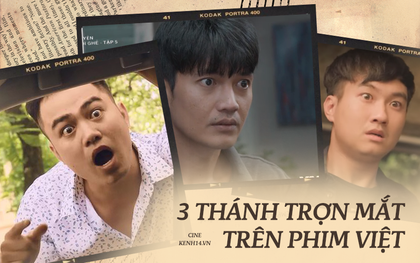 Màn ảnh Việt có đến 3 thánh "trợn mắt", diễn một nét từ phim này sang phim khác!
