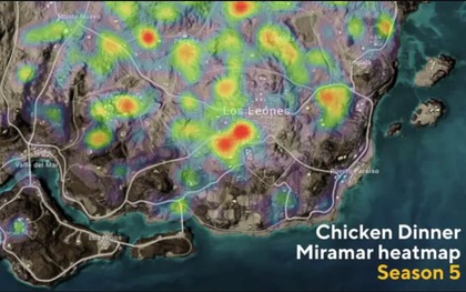 PUBG: Fan “cứng” làm hẳn bản đồ nhiệt cho Miramar, giờ đây việc tìm nơi an toàn hạ cánh đã dễ dàng hơn