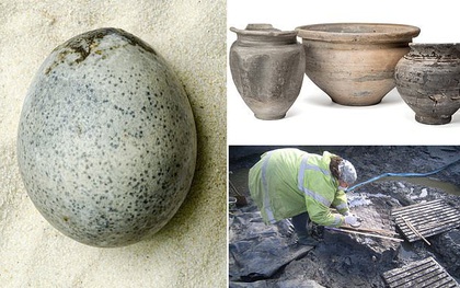 Lỡ tay đánh rơi quả trứng có niên đại 1700 tuổi, các nhà khảo cổ phải chịu đựng mùi hôi thối tích tụ lâu đời nhất thế giới