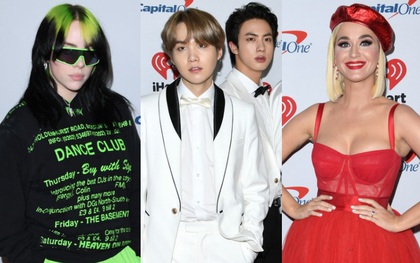 Thảm đỏ Jingle Ball 2019: BTS trắng toàn tập, không hề lép vế trước Katy Perry, Camila Cabello và dàn sao khủng