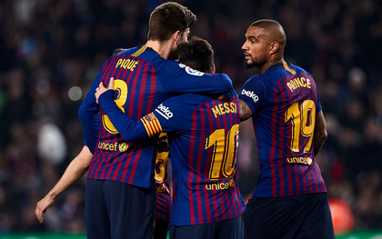 Messi lại đá hỏng phạt đền, Barcelona thắng chật vật trước đối thủ yếu hơn