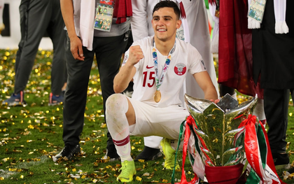 Muôn sắc thái của mỹ nam Bassam Hisham trong lễ ăn mừng vô địch Asian Cup 2019 của tuyển Qatar