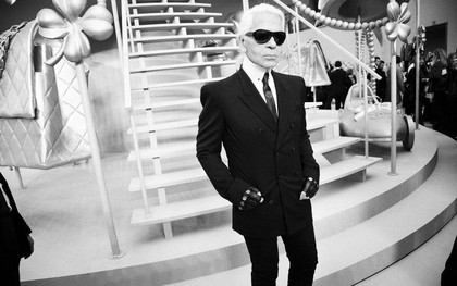 Nhìn lại những khoảnh khắc đáng nhớ trong cuộc đời của huyền thoại thời trang Karl Lagerfeld