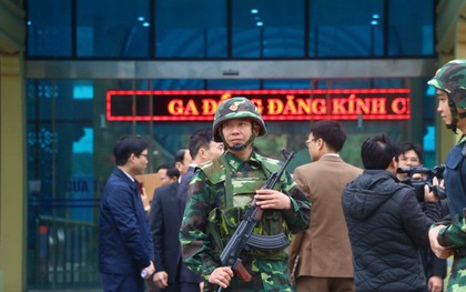 Nhiều lớp an ninh thắt chặt tối đa ở ga Đồng Đăng trước Thượng đỉnh Mỹ-Triều