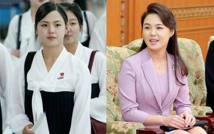 Ngoài phong cách, Đệ nhất phu nhân Triều Tiên còn sở hữu làn da và mái tóc đáng ngưỡng mộ