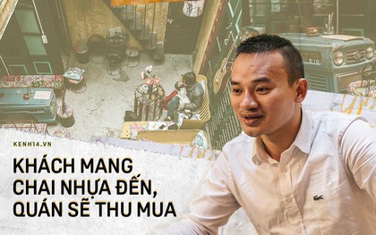 Chuyện chàng trai lớn lên từ "ngôi làng ung thư" quyết tâm tạo một quán cafe từ hàng nghìn đồ tái chế giữa phố cổ Hà Nội