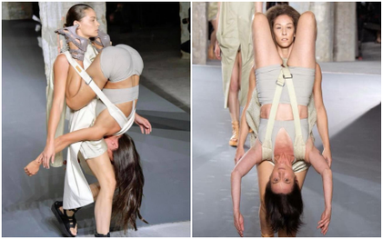 Giới thiệu đến bạn cảnh giới catwalk mới: lộn đầu lộn cổ, chổng ngược vác xác nhìn đã thấy mệt