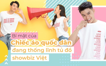 Bí mật của chiếc áo quốc dân đang thống lĩnh tủ đồ showbiz Việt