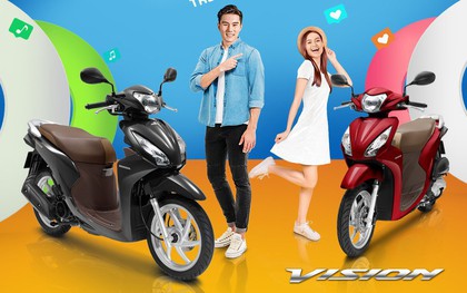 Honda VISION - "Tay ga quốc dân" phiên bản 2019 sẽ có 2 màu sắc mới cực nổi bật, chờ ngày lên kệ vào tháng 10 tới