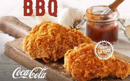 Thưởng thức “siêu phẩm” Gà Smoky BBQ chuẩn vị tại hệ thống Texas Chicken mùa cuối năm