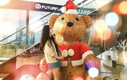 Giới trẻ hào hứng check-in cùng MCM Giant Bear tại TTTM Crescent Mall quận 7