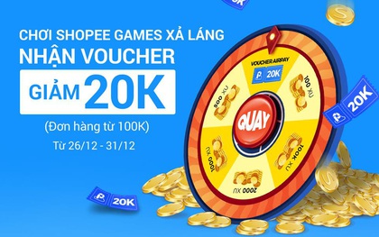 Liên kết Ví AirPay trên Shopee, nhận ngay gói ưu đãi 200K “xài thả ga” chờ thưởng về từ 26-31/12