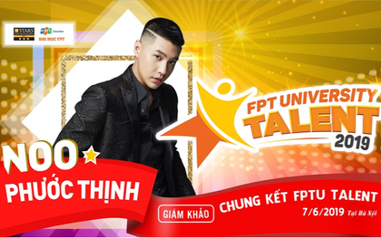 Sau The Voice, Noo Phước Thịnh bất ngờ ngồi ghế nóng cuộc thi tài năng sinh viên