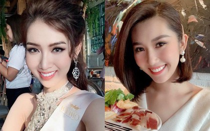 Mỹ nhân Việt đang thi Hoa hậu Chuyển giới giống Thúy Ngân "Gạo nếp gạo tẻ" như chị em một nhà