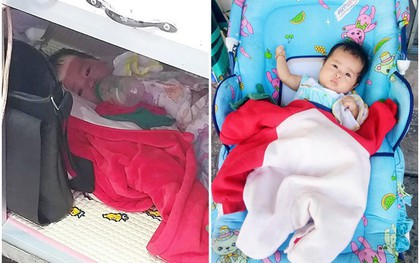 Em bé nằm bú sữa dưới hộc tủ, phía trên mẹ tất bật mưu sinh: Bé rất ngoan, biết thương mẹ, gia đình vẫn lo được cho con