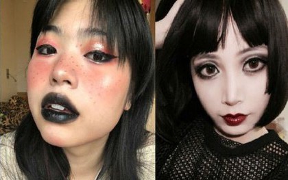 Giới trẻ Trung Quốc chuyển sang makeup môi thâm, mắt đậm để thể hiện sự tự do trong thời trang