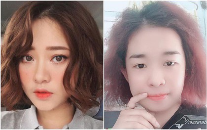 Hí hửng làm tóc xoăn bồng bềnh nhưng cô gái phải ôm mặt khóc thét vì cái kết chẳng khác gì "Kim Mao Sư Vương"