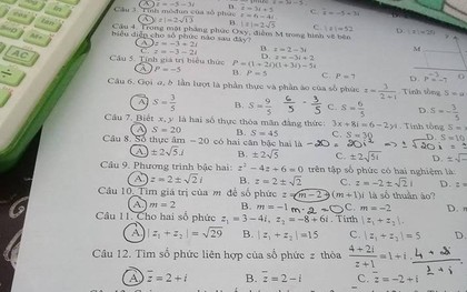 Giáo viên chơi thuyết âm mưu: Học sinh tự tay giải bài nhưng vẫn hoang mang tột độ vì đáp án đúng toàn A!