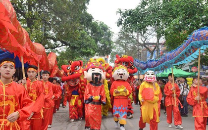 Ảnh, clip: Độc đáo lễ hội lớn nhất Lạng Sơn, người dân dựng rạp bày cỗ mời bạn bè như đám cưới