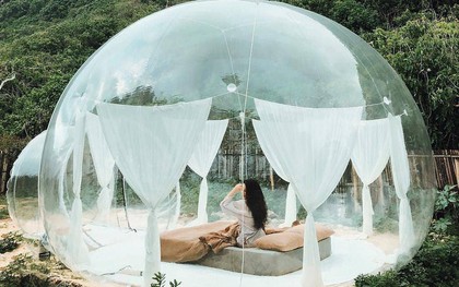 Khách sạn bong bóng ở Bali khiến dân tình tò mò: Lên ảnh thì ảo nhưng tối ngủ có hơi ngại không?