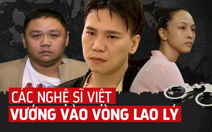 Trước Châu Việt Cường, những sao Việt từng rơi vào vòng lao lý, đánh mất cả sự nghiệp