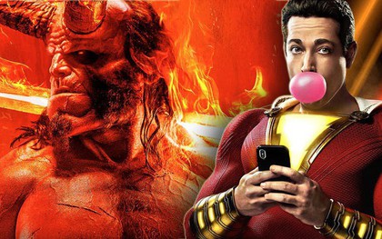 "Quỷ đỏ" Hellboy ra mắt hụt hơi, không đủ sức địch lại "thánh lầy" Shazam