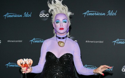 Halloween còn lâu mới tới nhưng Katy Perry đã vội hóa thành... phù thủy bạch tuộc tại "American Idol"!