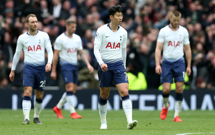 Son Heung-min lộ rõ thất vọng khi Tottenham bất ngờ bại trận và lỡ cơ hội tiến gần vé dự Champions League