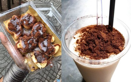 Sài Gòn có những món phủ bột cacao, trộn bột cacao đắng đắng, thơm lừng gây nghiện miễn bàn