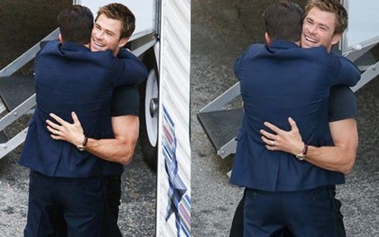 Đẩy thuyền cực mạnh cặp bromance đẹp trai nhất "Avengers": Ôm nhau quá tình, nhưng động tác của Captain hơi sai sai?