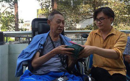 MC Đại Nghĩa đến bệnh viện thăm và trao hơn 270 triệu đồng tiền quyên góp cho nghệ sĩ Lê Bình sau hơn 1 ngày kêu gọi giúp đỡ